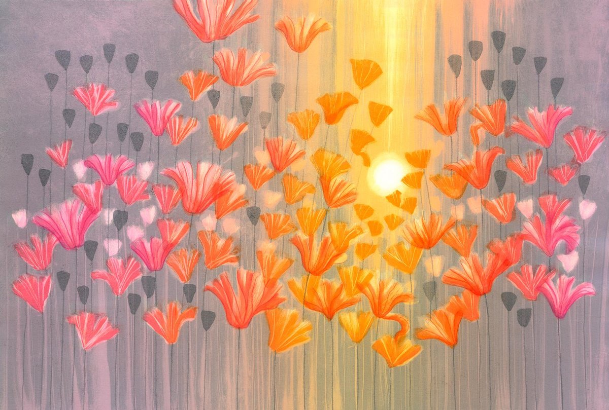 Impressionistic Limited Edition Print , Summer Dreams By Rebecca Vincent, 30 X 22, Artwork For Sale On Artfinder