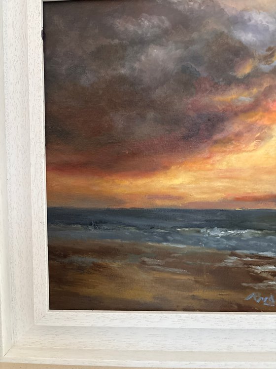 Dawn Over The Sea