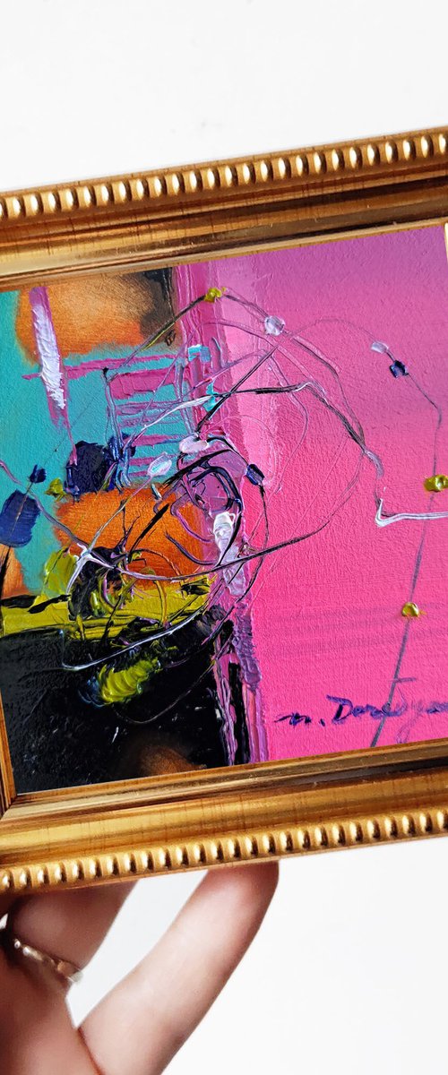 Abstract painting by Nataly Derevyanko