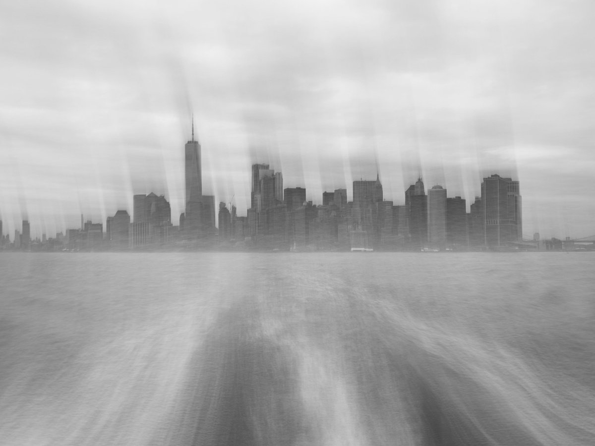 Photorealistic Cityscapes Photograph By Fabio Accorri?, 20 X 16, Elusive New York I, Original Artwork