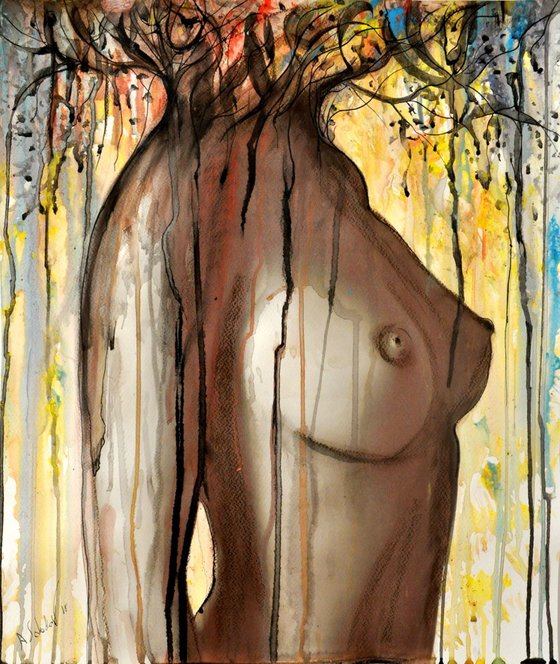 Surrealistic Nude