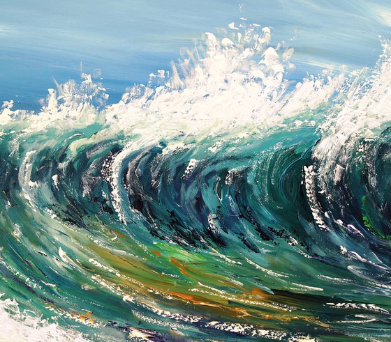 Seascape Breaking Waves XL 2