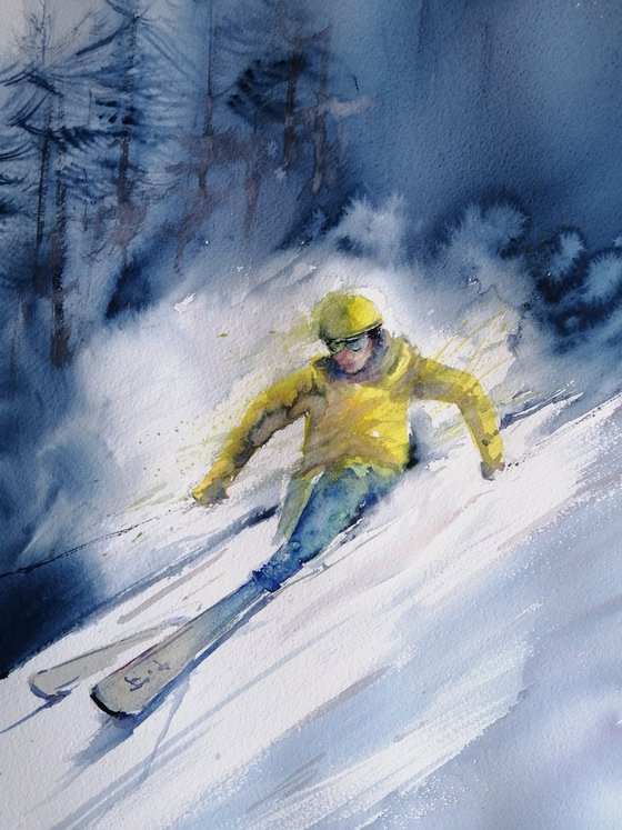 the skier 11