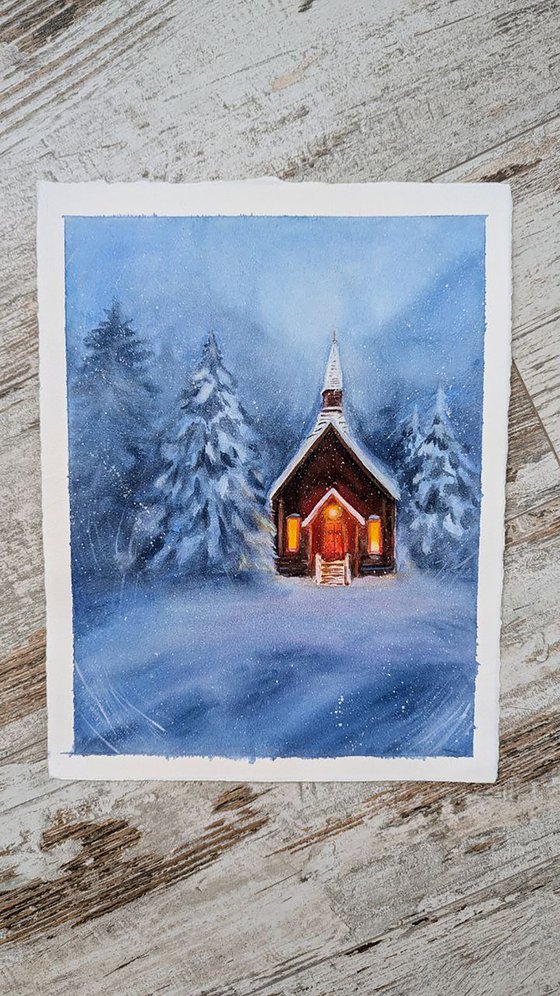 Chapel in the Snowfall