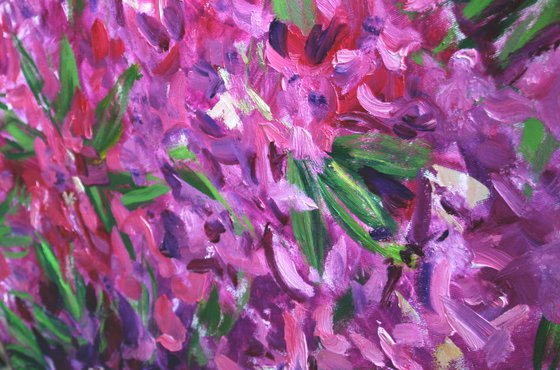 Bloom Rhododendrons... /  ORIGINAL PAINTING