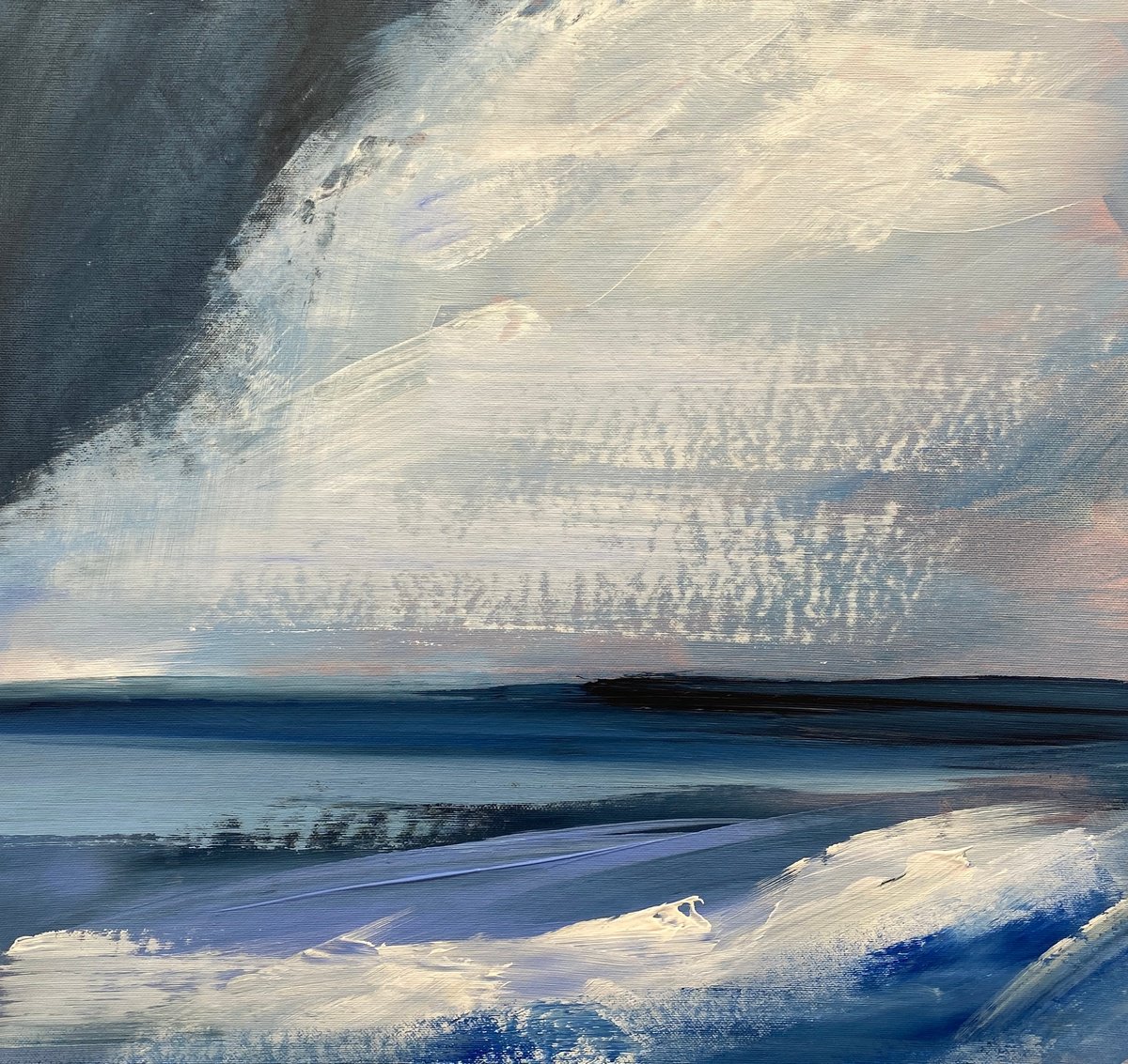  Melodies Of Rain/3 By Helen Mount, 16 X 16, Artwork For Sale On Artfinder