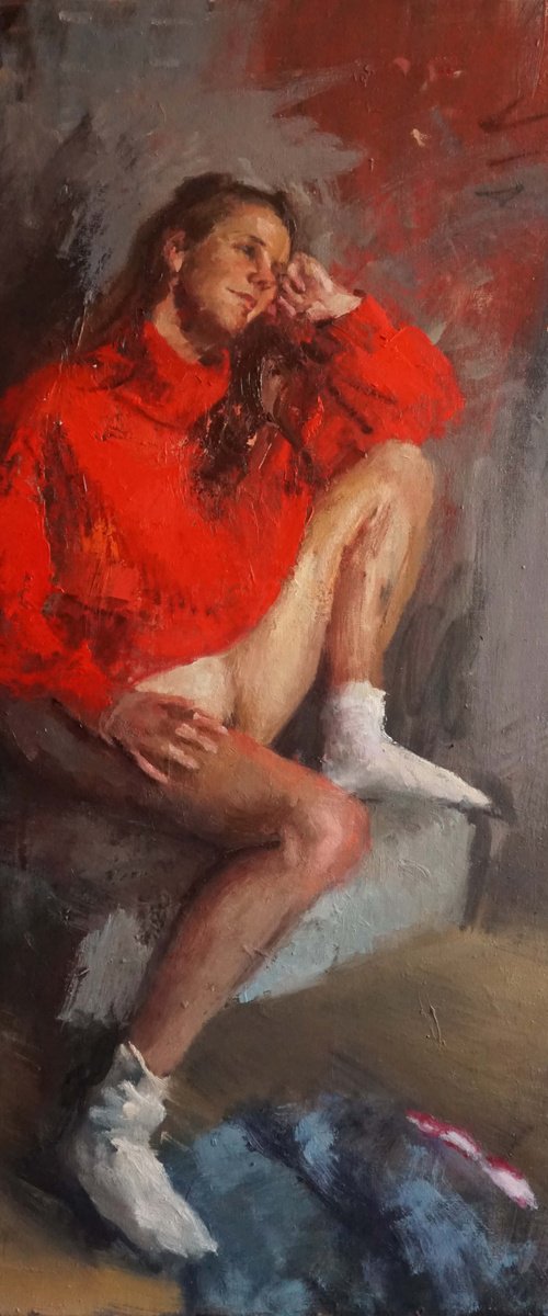 Red Marjorie by Manuel Leonardi