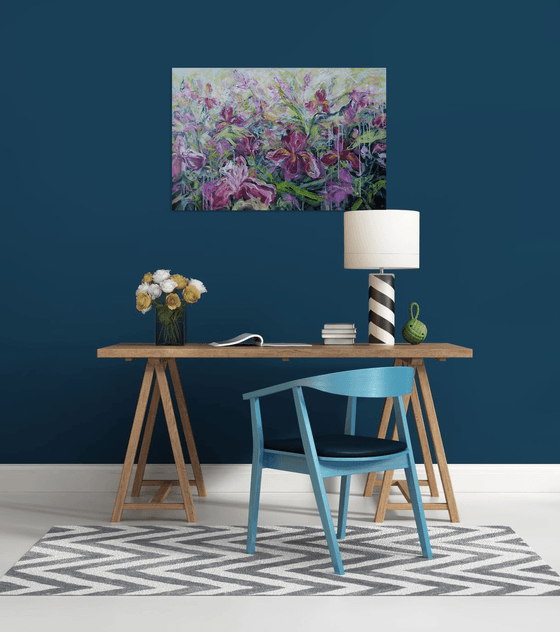 Whispers of Flowers. Floral landscape