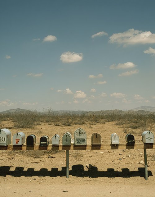 Desert Mail by Gary Moger