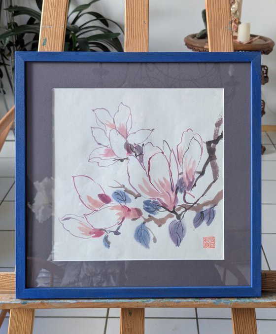 Magnolia in bloom