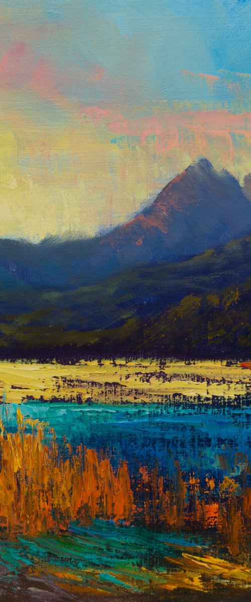 Cradle Mountain - Abstraction by Christopher Vidal