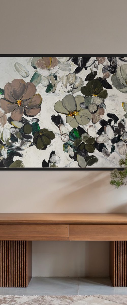 She Speaks in Petal Tones by Tetiana Hutsul