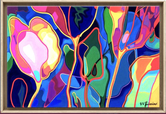 Jazz Style Flowers #1