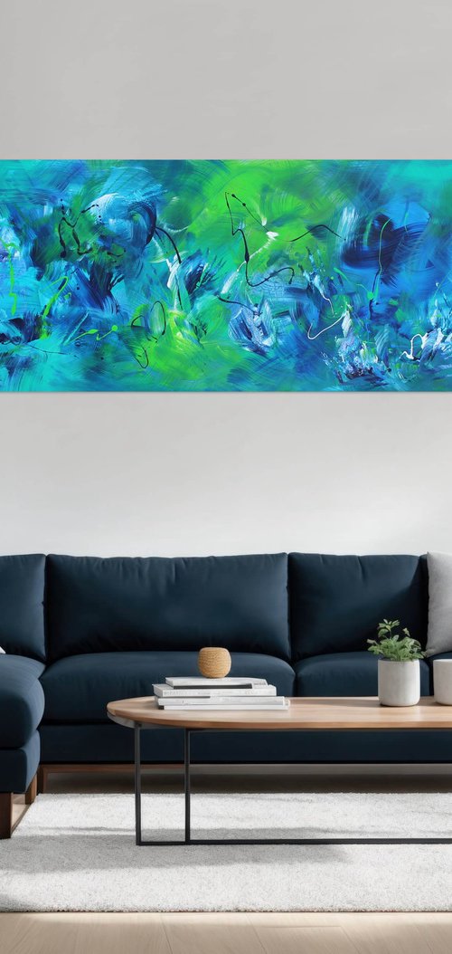 Aqua Dreamscape by Paresh Nrshinga FRSA
