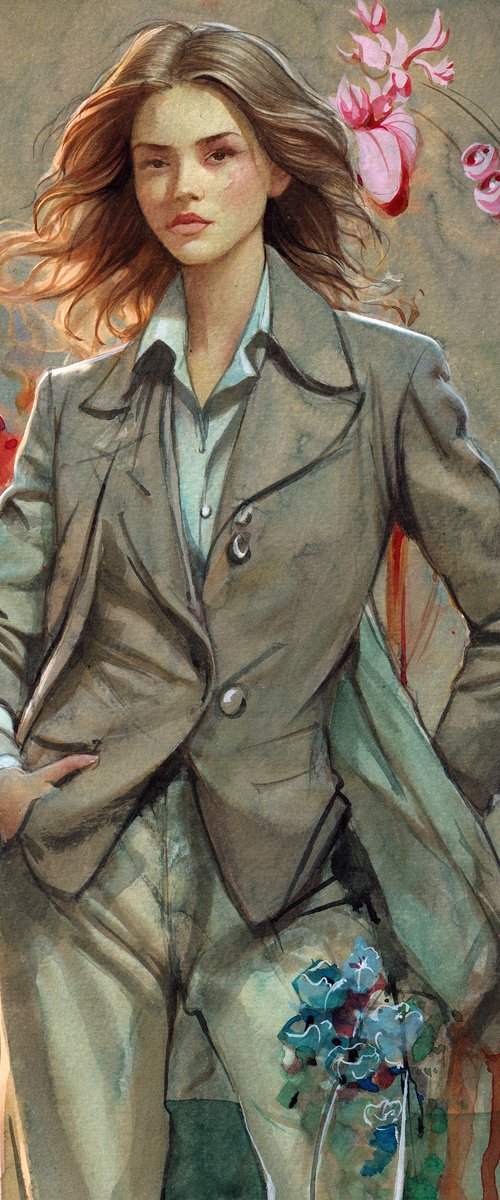 Girl - City Fashion by REME Jr.