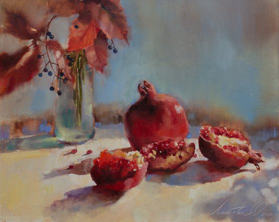 Pomegranate seeds