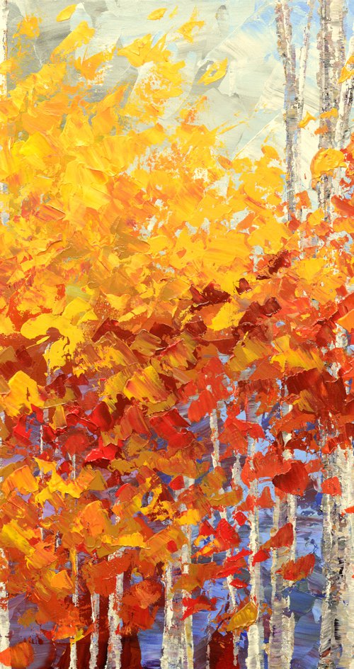 SUNNY SIDE OF FALL by Tatiana Iliina