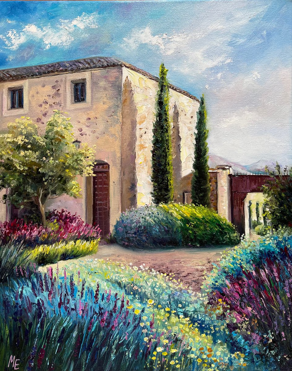 Sunny day in Provence by Olena Hontar