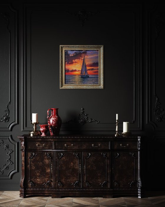 Through the Flames of Sunset