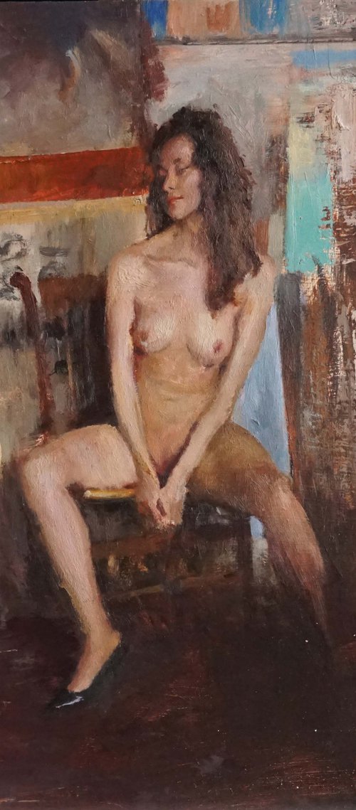 Julya in studio by Manuel Leonardi