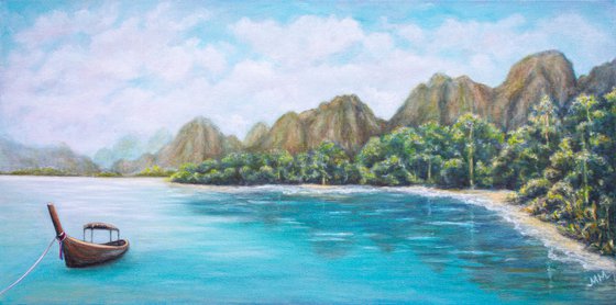 Landscape painting In Love With Thailand