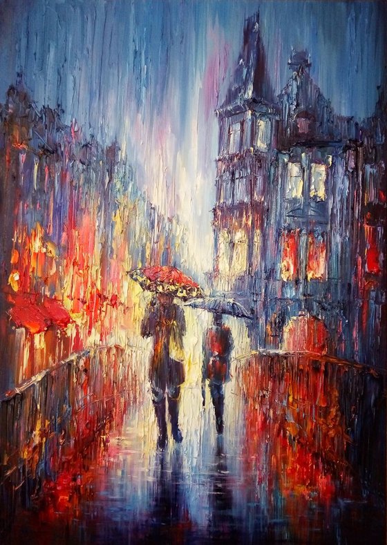 "City rain" by Artem Grunyka