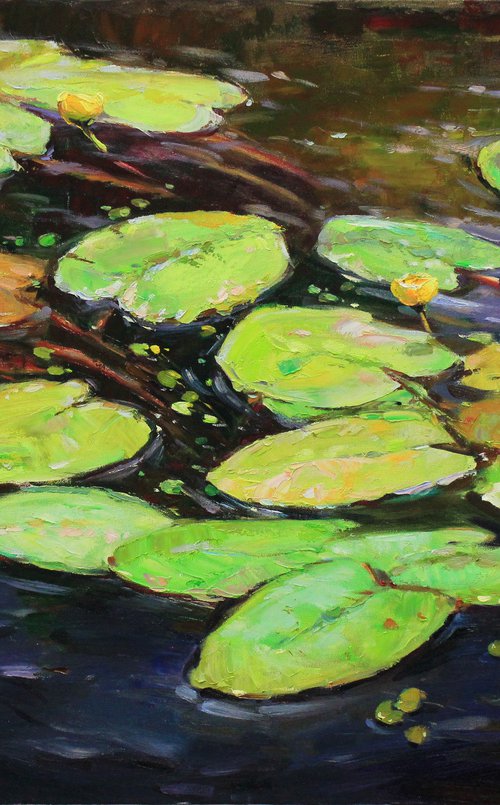 "Water lilies" by Alisa Onipchenko-Cherniakovska