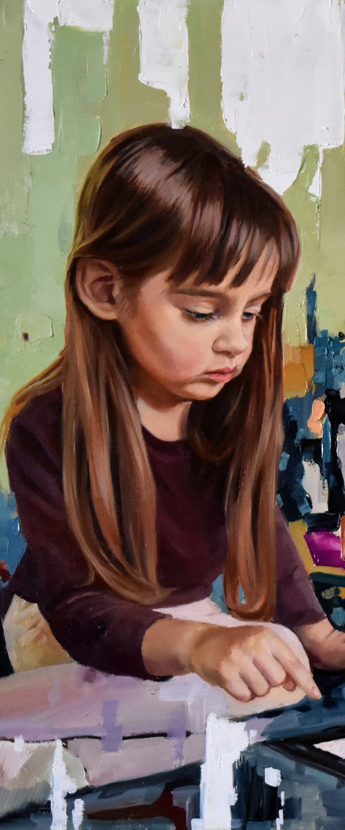 Isabelle discovers new cartoons by Serghei Ghetiu