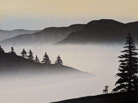 mist, moon and the memory