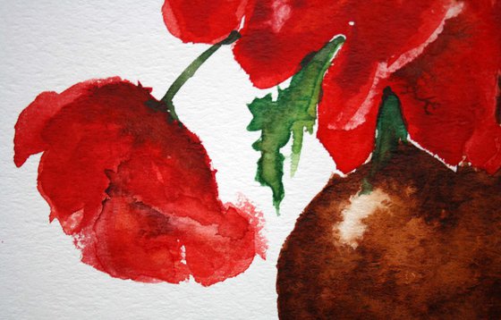 Red Scent   / Original Painting