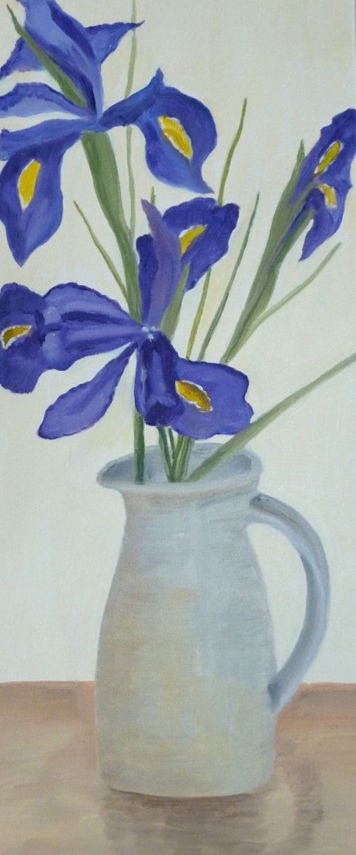 Irises by Maddalena Pacini