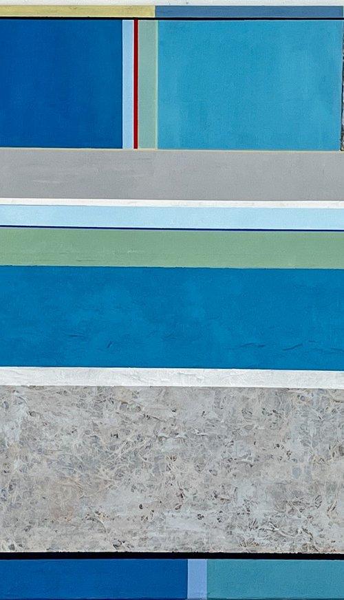 Linear Painting 4 by Benna Holden