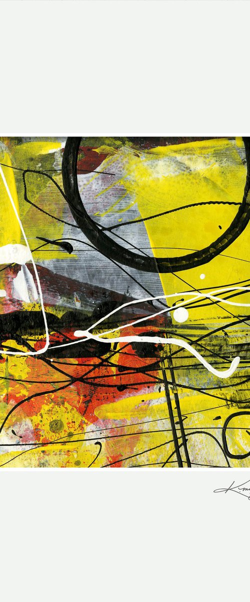 Urban Epilogue 23 - Abstract Painting by Kathy Morton Stanion by Kathy Morton Stanion