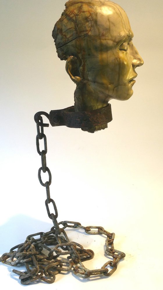 "COVID-19 . Self isolation " Unique sculpture