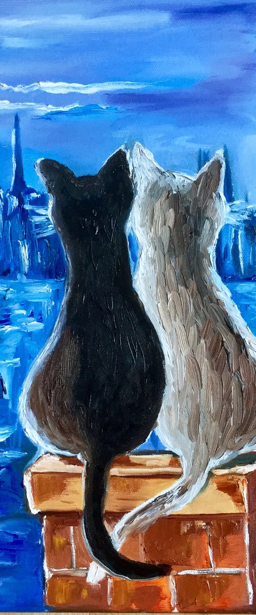 Cats in London. by Olga Koval