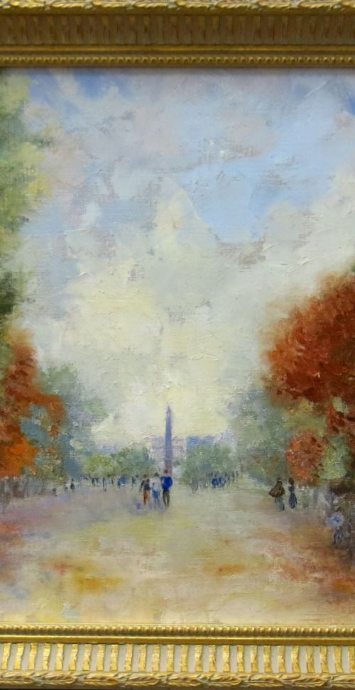 The Tuileries Gardens, Paris by Maureen Greenwood