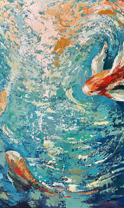 Koi Dance by Anna Reznikova