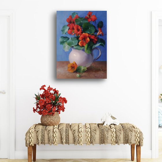 "Freshness in a vase"