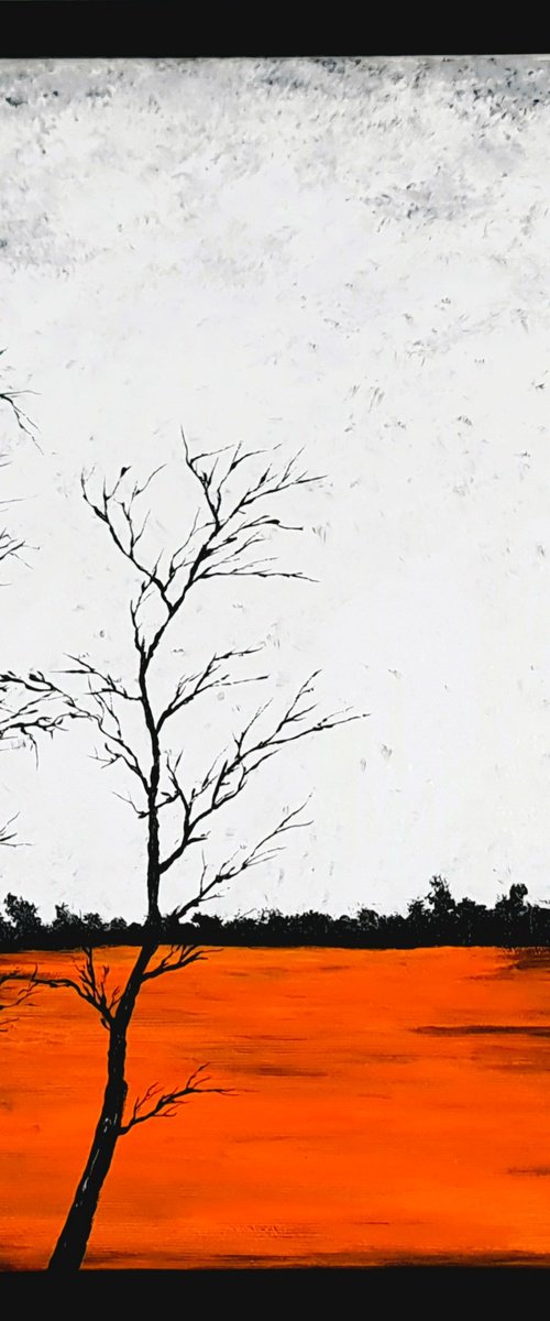 Sun in the lake 1 by Daniel Urbaník