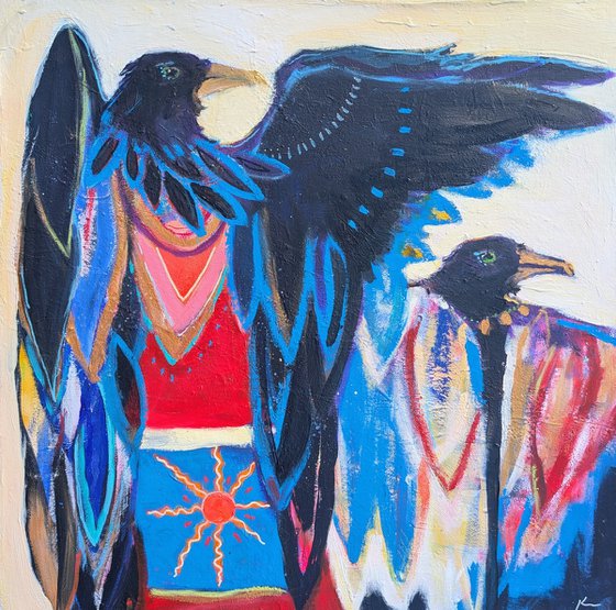 Raven charts the course.