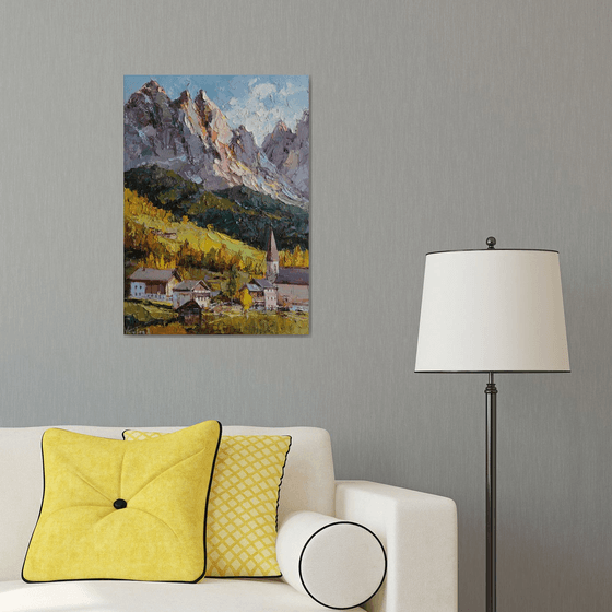 Sunlit Dolomites