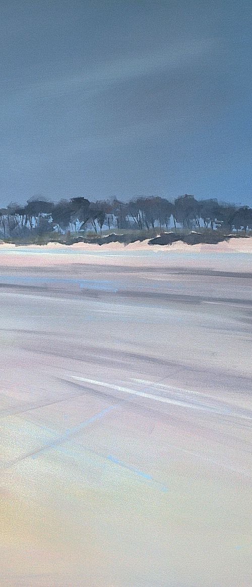 Holkham trees late afternoon by Tom Cringle