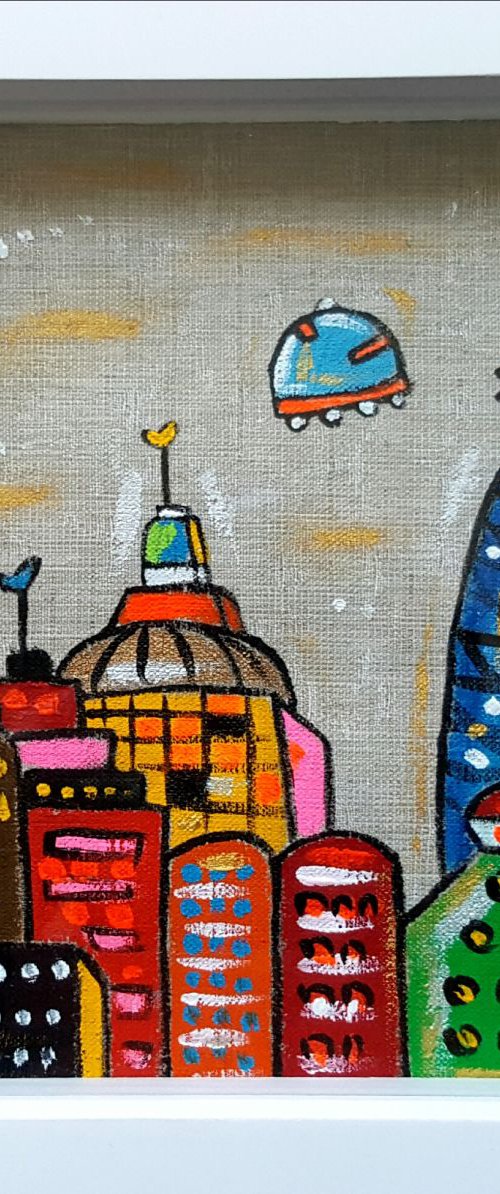 The imaginary Fabric City, framed by Maria Luisa  Azzini