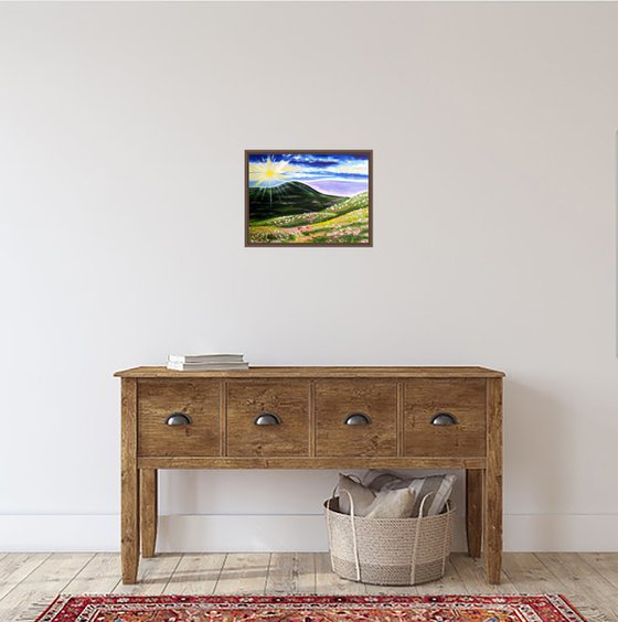 Mountains Painting