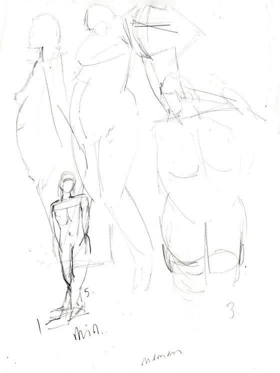 Study 02; Life Drawing