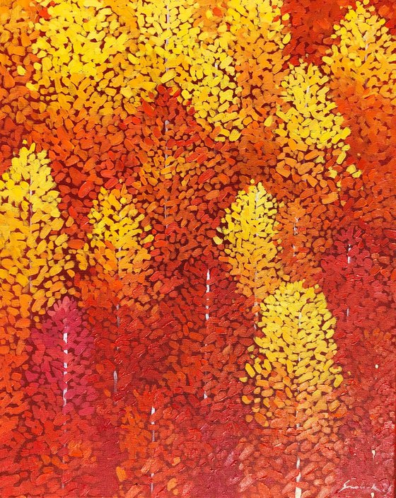 Fall, aspens