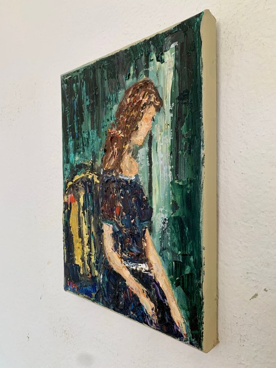 The girl by the window