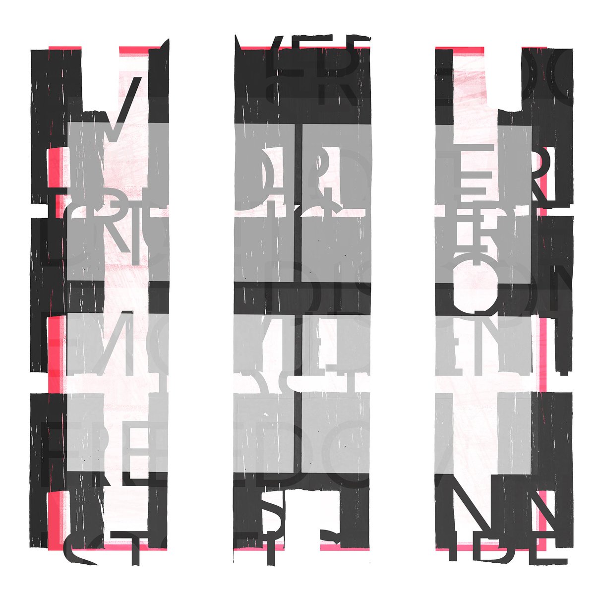 Abstract Print By The Most Active, 17 X 17", Can We Believe, Original Artwork