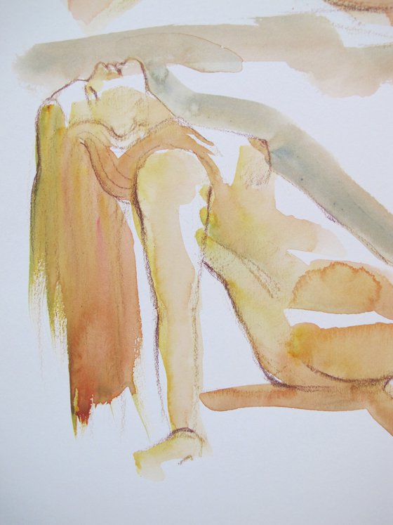 female nude 3 poses
