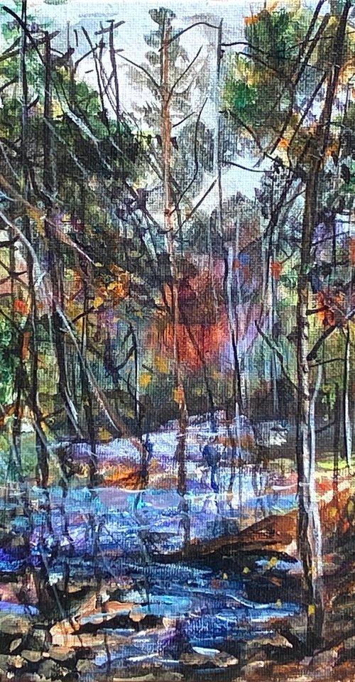 Picnic in the Mountains by Olga McNamara BiennaleArtist